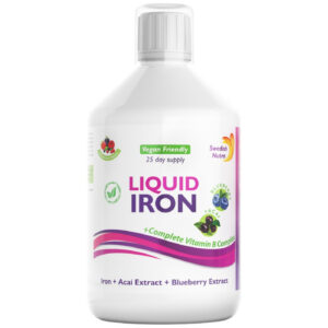 Swedish Nutra - Liquid Iron + B-Complex / 500 мл, 25 дози