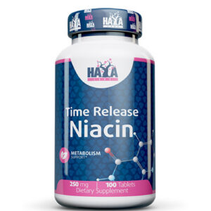HAYA LABS Niacin /Time Release/ 250 mg / 100 Tabs