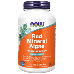 NOW Foods - Red Mineral Algae (45 дози) / 180 капсули