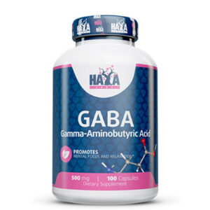 HAYA LABS - Gaba 500 mg / 100 Caps (100 дози)
