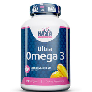 HAYA LABS Ultra Omega 3 Fish Oil / 90 Softgels / 90g