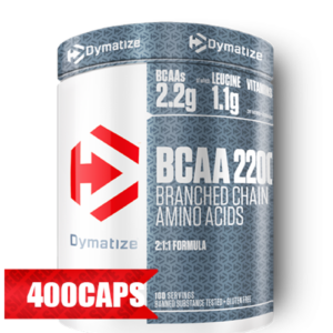 DYMATIZE - BCAA Complex 2200 / 400 Caps. (100 дози)