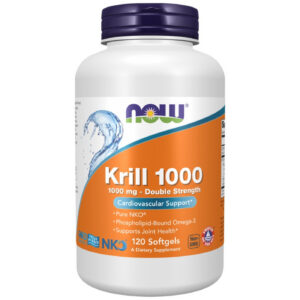 NOW Foods - Neptune Krill Oil 1000 mg | Pure NKO® / 120 Гел капсули