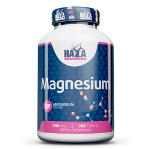 HAYA LABS Magnesium Citrate 200 mg / 100 Tabs / 100g