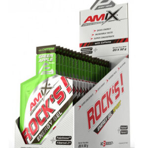 AMIX Rock's Energy Gel with Caffeine Box / 20 x 32 g / 600g