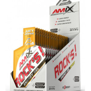 AMIX Rock's Energy Gel Box / 20 x 32 g / 600g