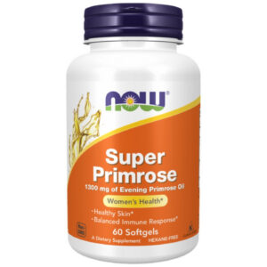 NOW Foods - Super Primrose Oil 1300 mg (60 дози) / 60 Гел капсули