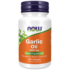 NOW Foods - Garlic Oil 1500 mg (33 дози) / 100 Гел капсули