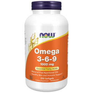 NOW Foods - Omega 3-6-9 1000 mg / 250 Гел капсули