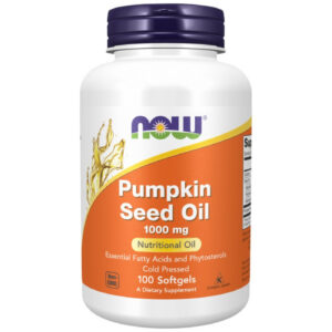 NOW Foods - Pumpkin Seed Oil 1000 mg (50 дози) / 100 Гел капсули