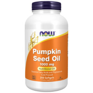 NOW Foods - Pumpkin Seed Oil 1000 mg (100 дози) / 200 Гел капсули