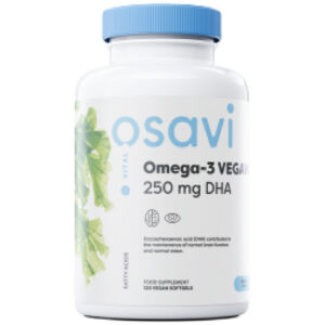 Osavi - Omega-3 Vegan | 250 mg DHA / 120 Гел капсули, 120 дози