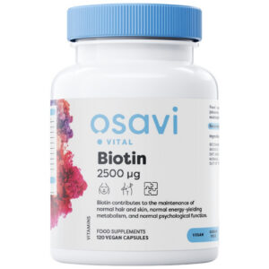 Osavi - Biotin 2500 mcg / 60 капсули, 60 дози
