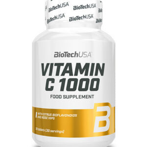 BIOTECH USA Vitamin C 1000mg. Bioflavonoids / 30 Tabs. / 30g