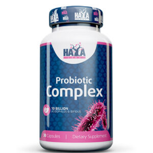HAYA LABS 10 Billion Acidophilus & Bifidus Probiotic Complex / 30 Caps / 30g