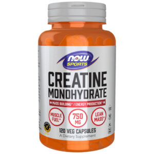 NOW Foods - Creatine Mono (40 дози) / 120 капсули
