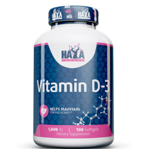 HAYA LABS Vitamin D3 / 1000 IU / 100 Softgels