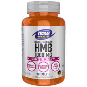 NOW Foods - HMB 1000 mg | Double Strength (90 дози) / 90 Таблетки