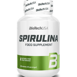 BIOTECH USA Spirulina 450mg. / 100 Tabs.