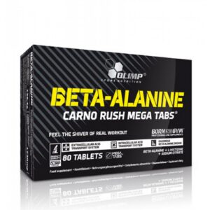 OLIMP Beta-Alanine Carno Rush Mega Tabs / 80 Tabs.