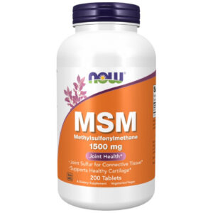 NOW Foods - MSM 1500 mg (100 дози) / 200 Таблетки