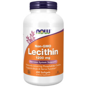 NOW Foods - Lecithin / Soy 1200 mg (66 дози) / 200 Гел капсули
