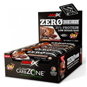 AMIX ZeroHero Protein Bar Box / 15 x 65 g / 975g