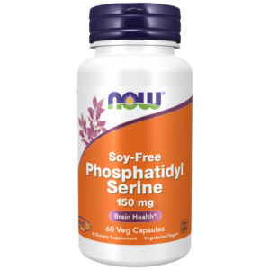 NOW Foods - Phosphatidyl Serine 150 mg | Soy-Free (60 дози) / 60 капсули