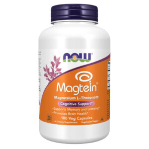 NOW Foods - Magtein / Magnesium L-Threonate (60 дози) / 180 капсули