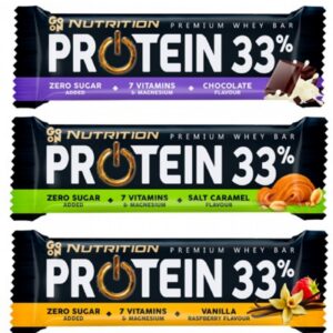 Go ON - Premium Whey Protein Bar 33% - кутия / 25 x 50g
