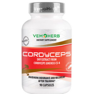 VEMOHERB Cordyceps / 90 Caps