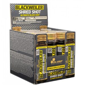 OLIMP Blackweiler Shred Shots Box - GLASS / 9 x 60 ml / 1000g
