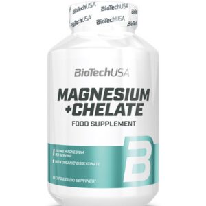 BIOTECH USA Magnesium + Chelate / 60 Caps