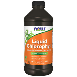 NOW Foods - Liquid Chlorophyll & Mint (380 дози) / 473 мл