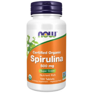NOW Foods - Spirulina 500 mg / 100 Таблетки