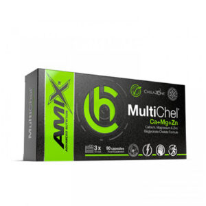 AMIX ChelaZone® MultiChel® Ca+Mg+Zn Bisglycinate Chelate / 90 Vcaps