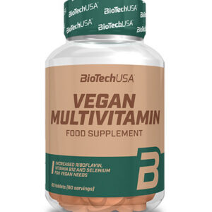 BIOTECH USA Vegan Multivitamin / 60 Tabs