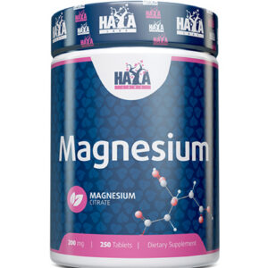 HAYA LABS Magnesium Citrate 200 mg / 250 Tabs / 250g