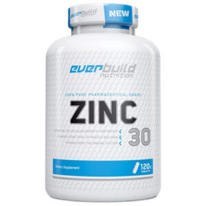 EVERBUILD - Zinc Bisglycinate 30 mg / 120 Tabs (120 дози)