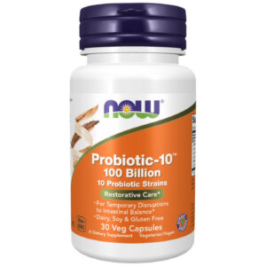 NOW Foods - Probiotic-10 100 Billion (30 дози) / 30 капсули