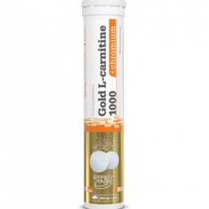 OLIMP Gold L-carnitine 1000 + Chromium / 20 Effervescent Tabs