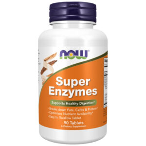 NOW Foods - Super Enzymes (90 дози) / 90 Таблетки