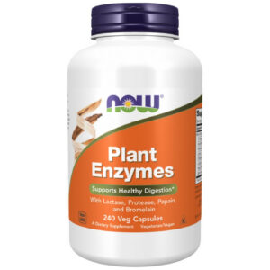 NOW Foods - Plant Enzymes (240 дози) / 240 капсули