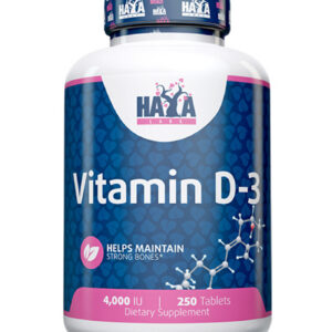 HAYA LABS Vitamin D3 / 4000 IU / 250 Tabs / 250g