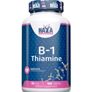 HAYA LABS Vitamin B-1 /Thiamine/ 50 mg / 100 Tabs