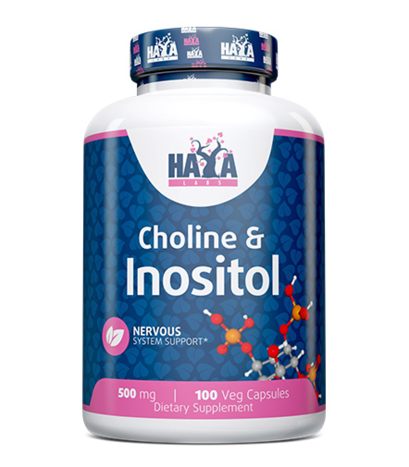 HAYA LABS Choline & Inositol / 100 Vcaps - Image 2