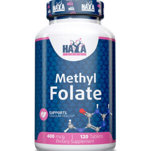 HAYA LABS Methyl Folate 400 mcg (5-MTHF) / 120 Tabs
