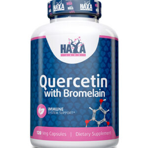 HAYA LABS Quercetin with Bromelain / 120 Vcaps / 150g