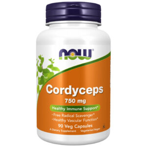 NOW Foods - Cordyceps 750 mg (45 дози) / 90 капсули