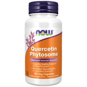 NOW Foods - Quercetin Phytosome 250 mg (90 дози) / 90 капсули